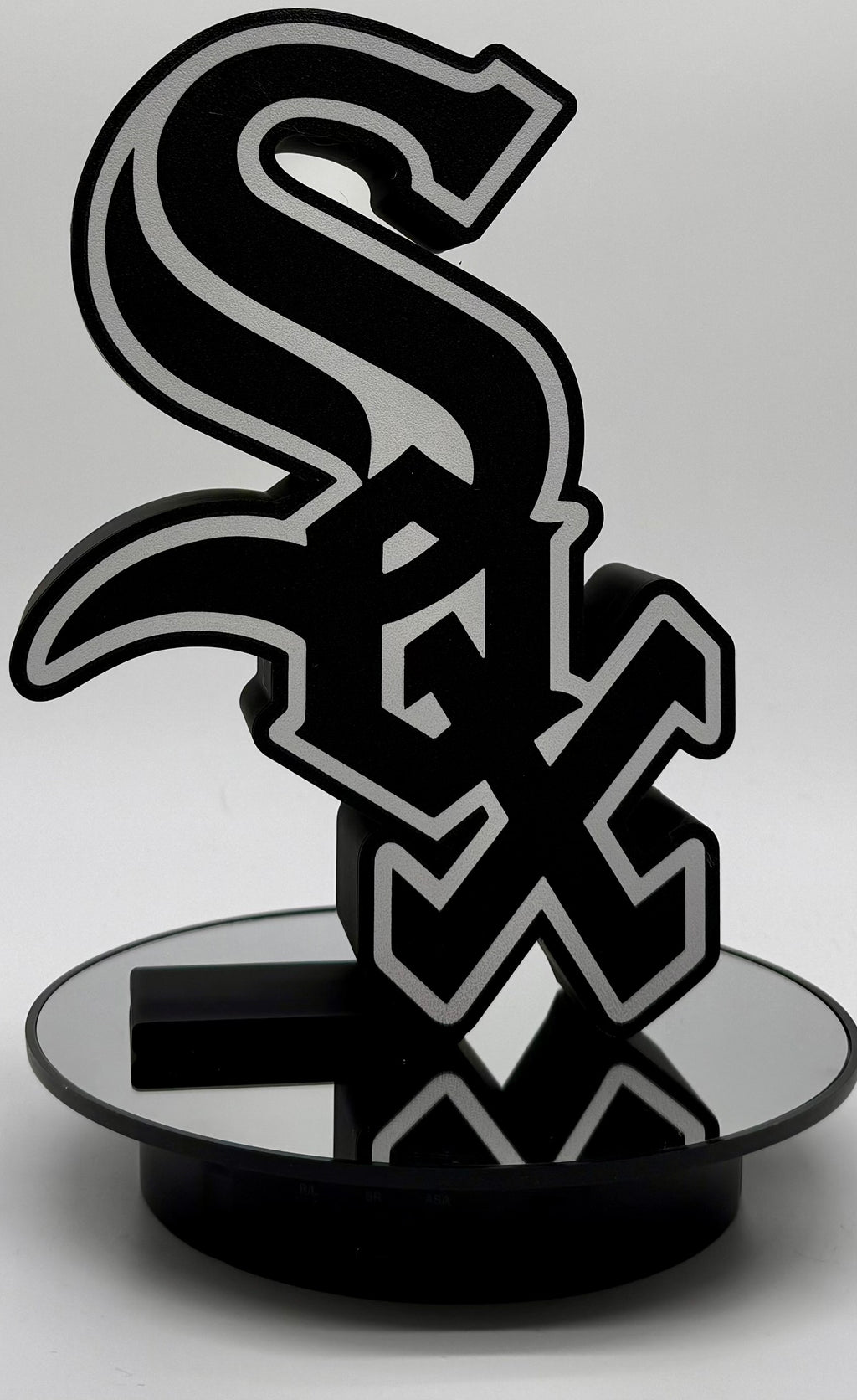New Lrg Chicago White Sox LED Lightbox Sign -Chicago Baseball Fan, Sox Fan Gift 3D Printed