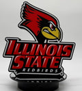 Illinois State Redbirds LED Lightbox Sign – 3D Printed Glowing Wall Art & Desk Display