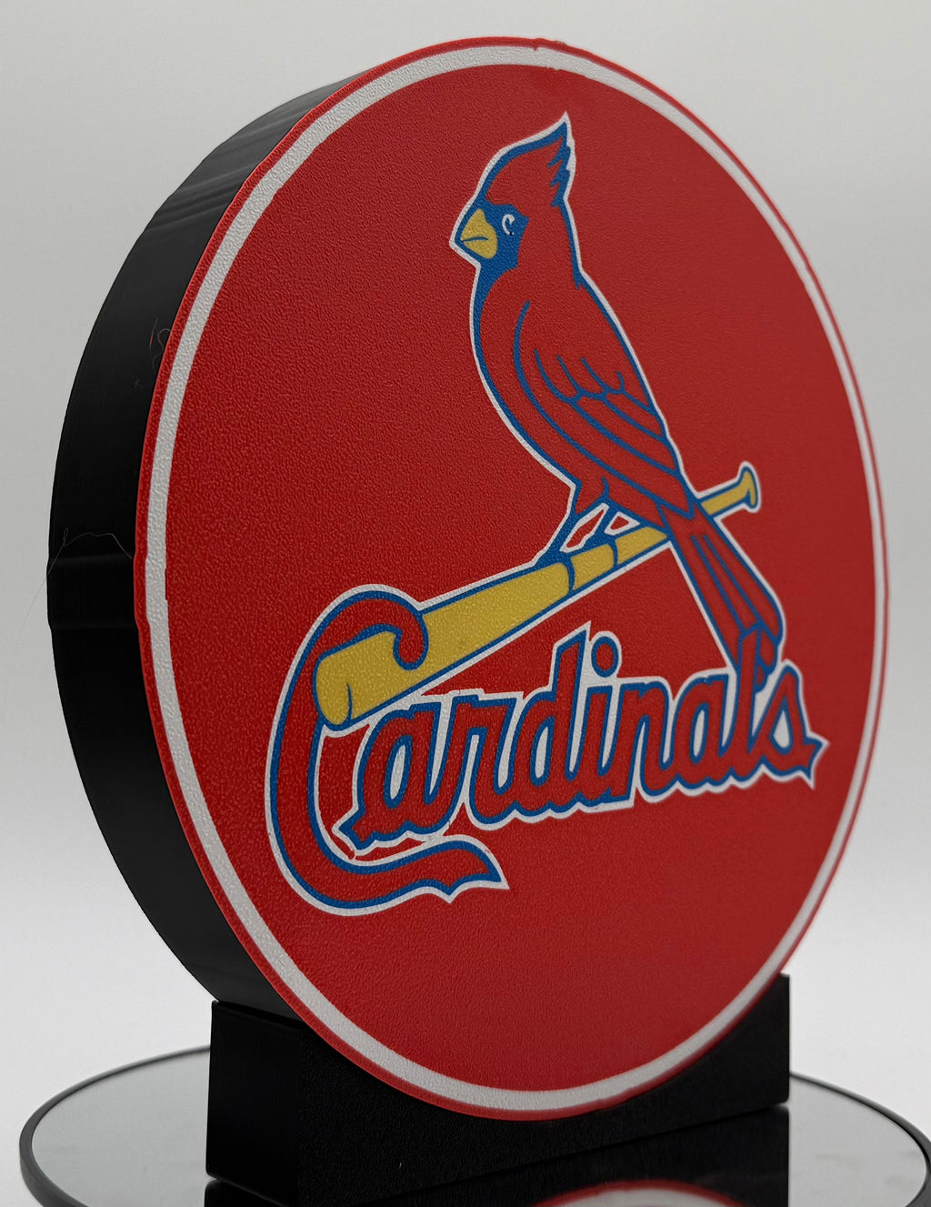 ⚾ St. Louis Cardinals LED Light Box Sign – Illuminated Fan Cave Wall Art & Desk Lamp