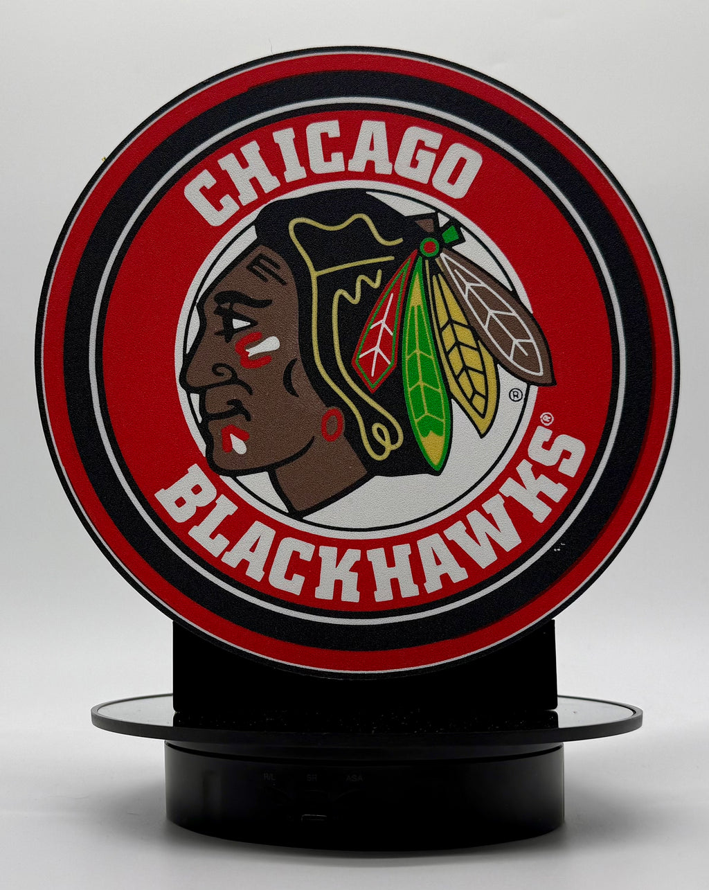 🚨 LIGHT UP THE MAN CAVE: Custom Chicago Blackhawks LED Sign