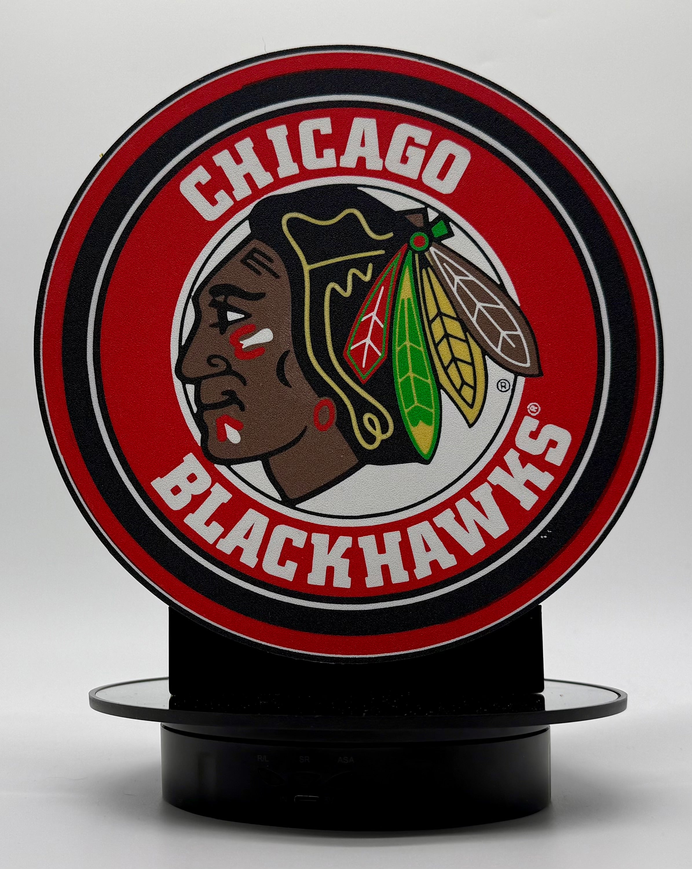 🚨 LIGHT UP THE MAN CAVE: Custom Chicago Blackhawks LED Sign