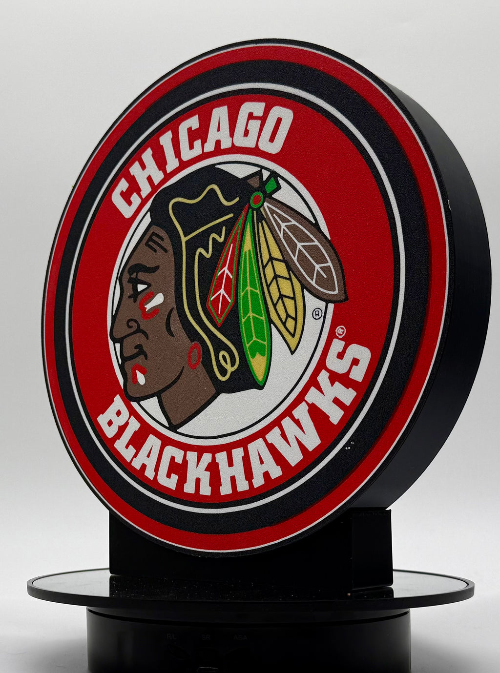 🚨 LIGHT UP THE MAN CAVE: Custom Chicago Blackhawks LED Sign