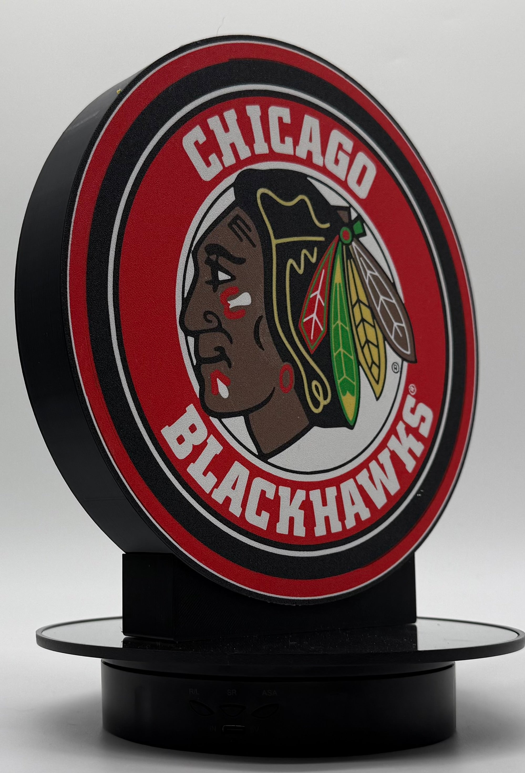 🚨 LIGHT UP THE MAN CAVE: Custom Chicago Blackhawks LED Sign