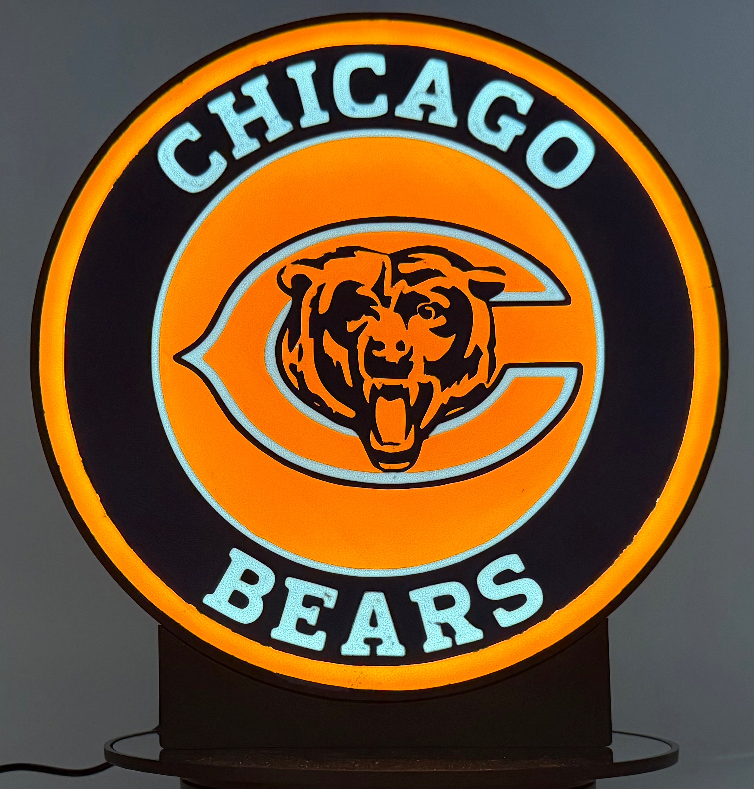 🐻 LIGHT UP THE MONSTERS OF THE MIDWAY: Custom Chicago Bears LED Sign