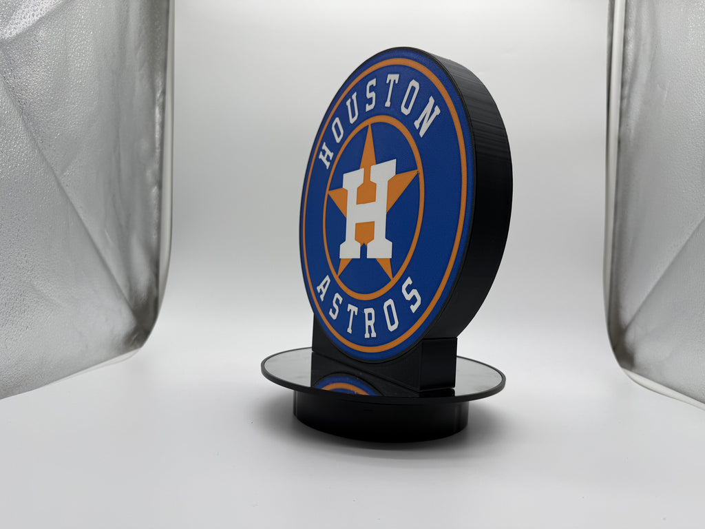 ⚡ Illuminate Your Fandom: LED Houston Astros Light-Up Sign