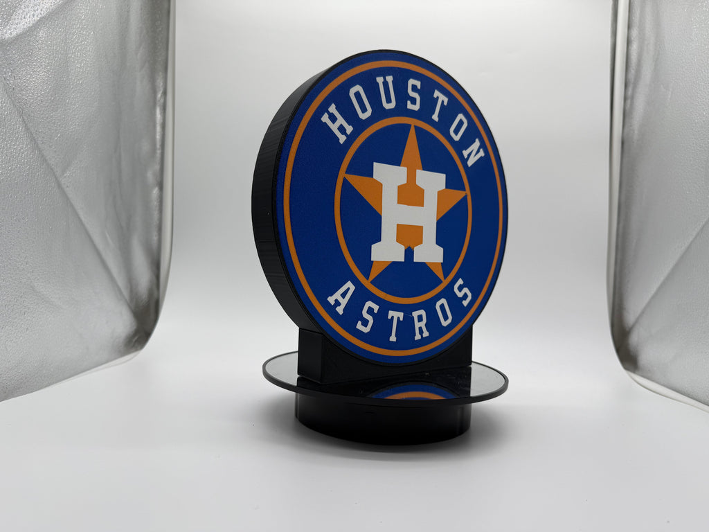 ⚡ Illuminate Your Fandom: LED Houston Astros Light-Up Sign