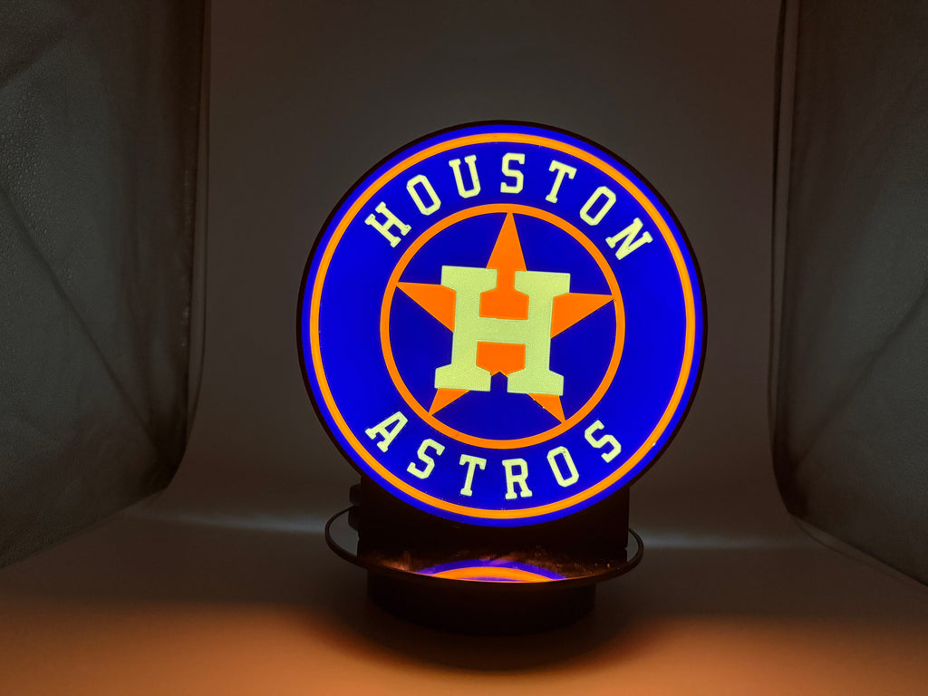 ⚡ Illuminate Your Fandom: LED Houston Astros Light-Up Sign