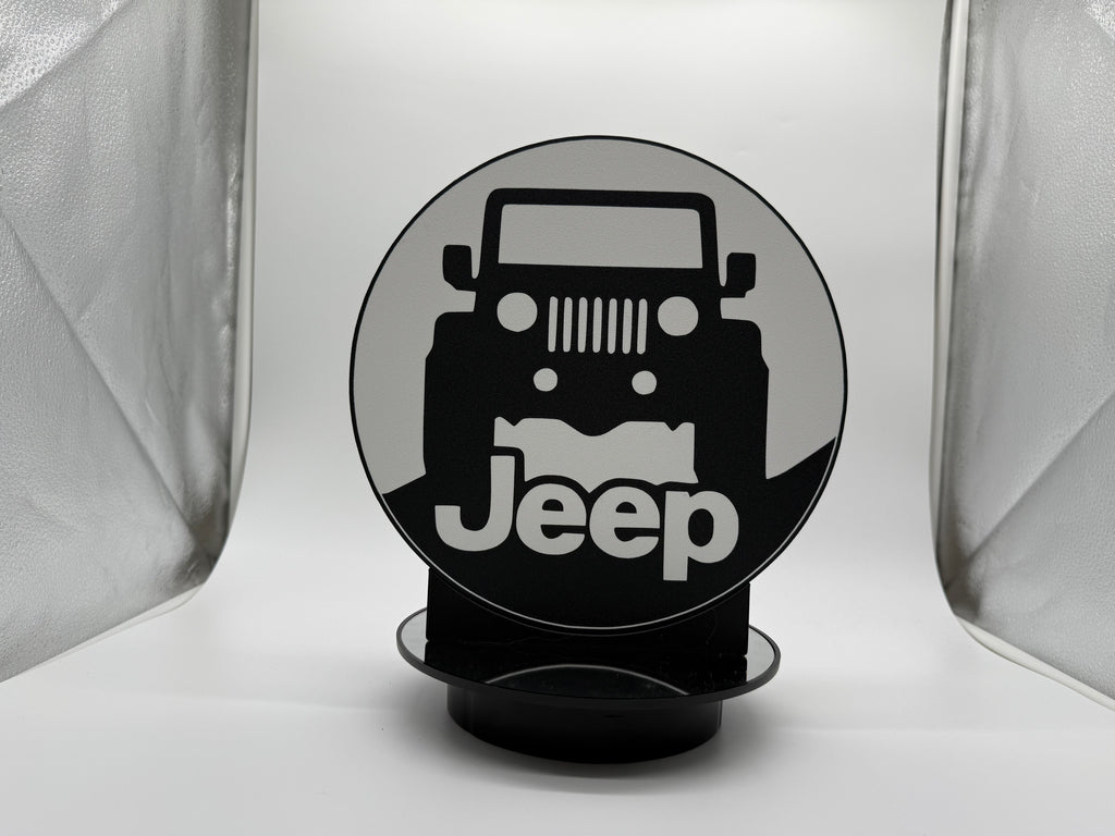 🚙 Light Up Your Passion: Custom Jeep LED Light Sign
