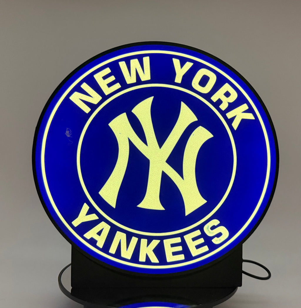 New York Yankees LED Light Sign