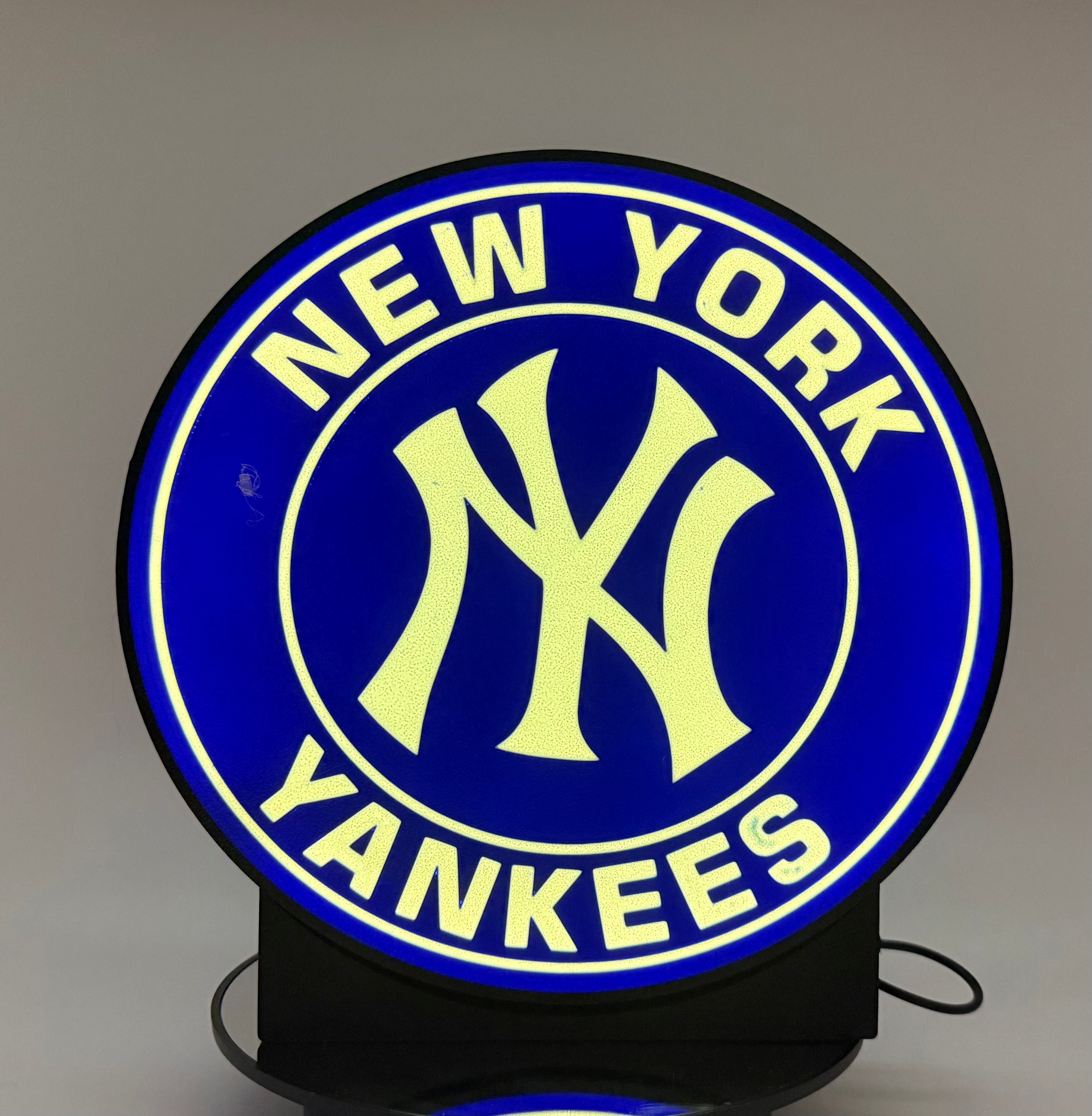 New York Yankees LED Light Sign