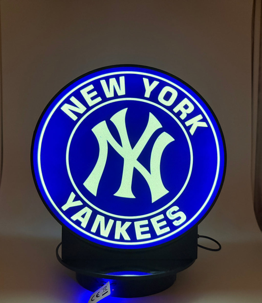 New York Yankees LED Light Sign