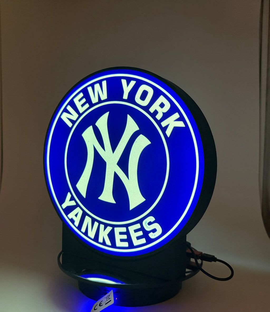 New York Yankees LED Light Sign