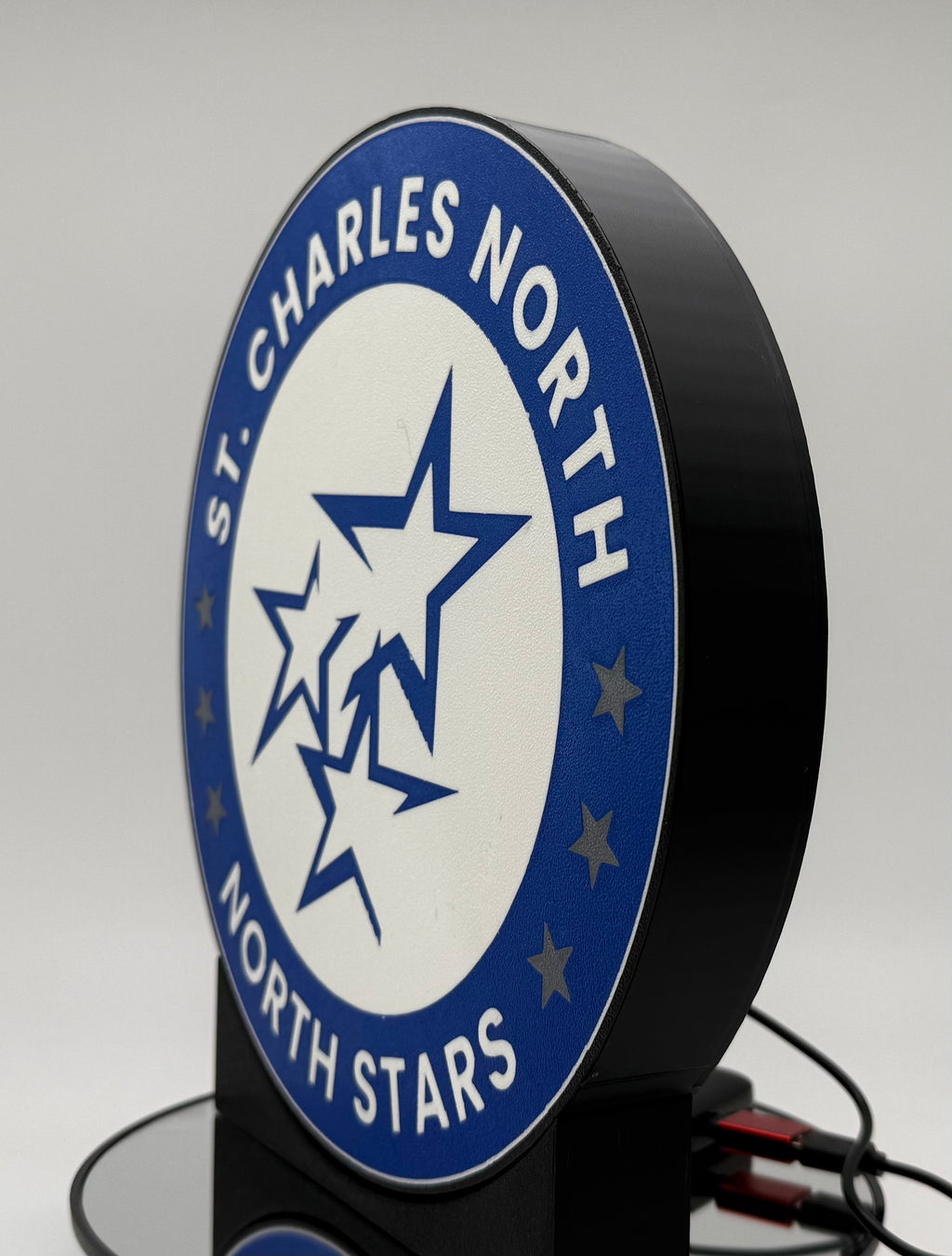 St. Charles North North Stars LED Sign
