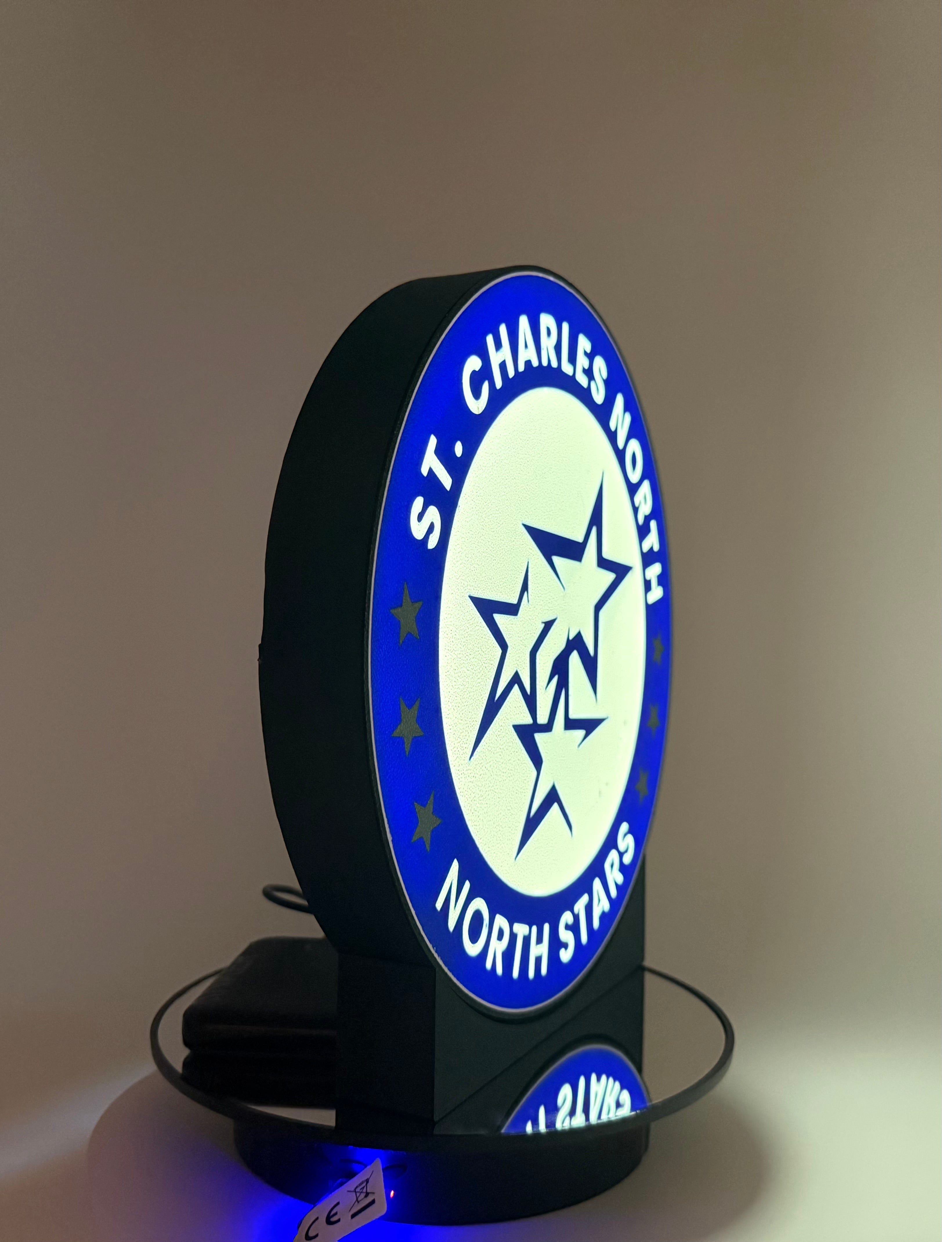 St. Charles North North Stars LED Sign