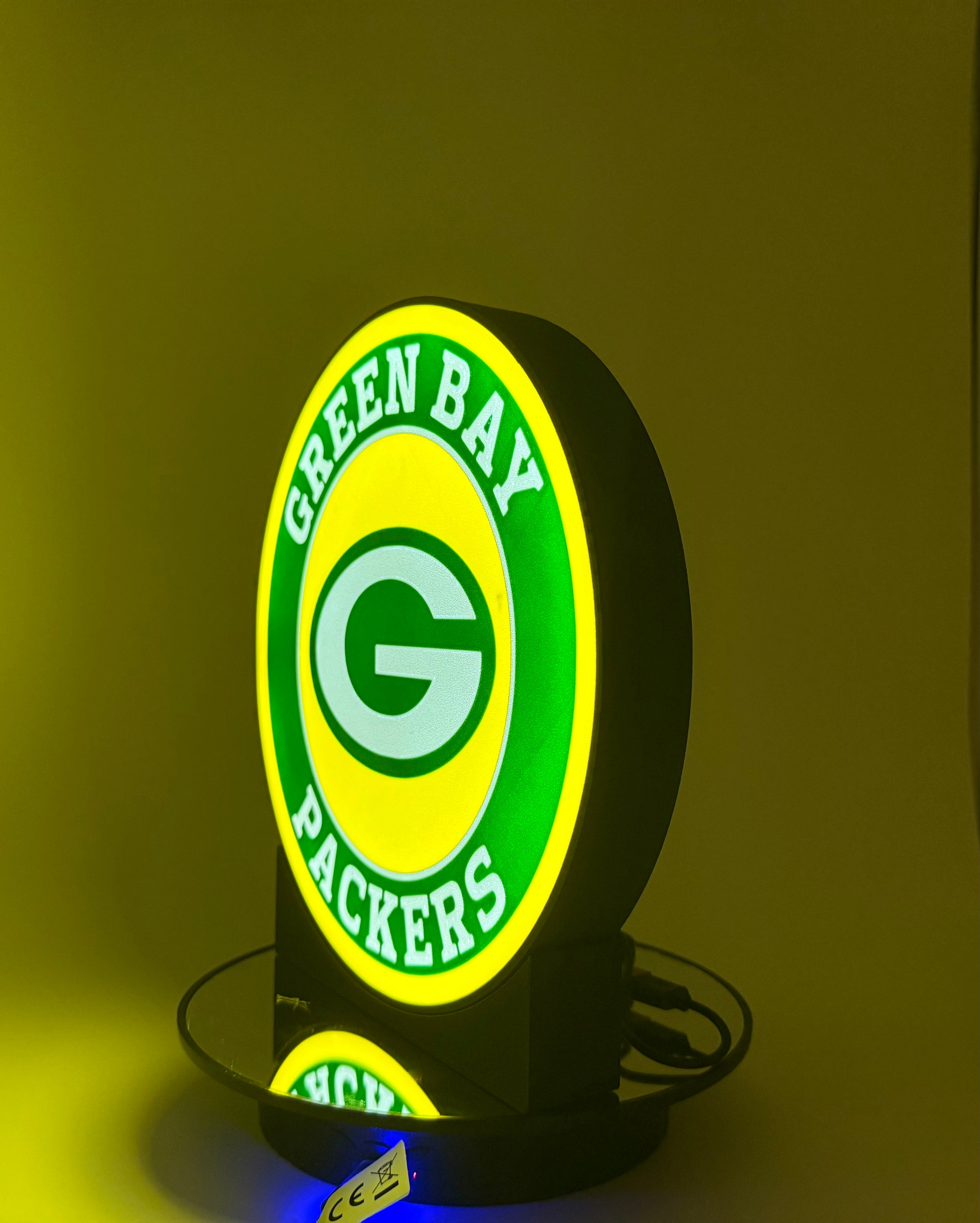 Green Bay Packers LED Light Up Sign