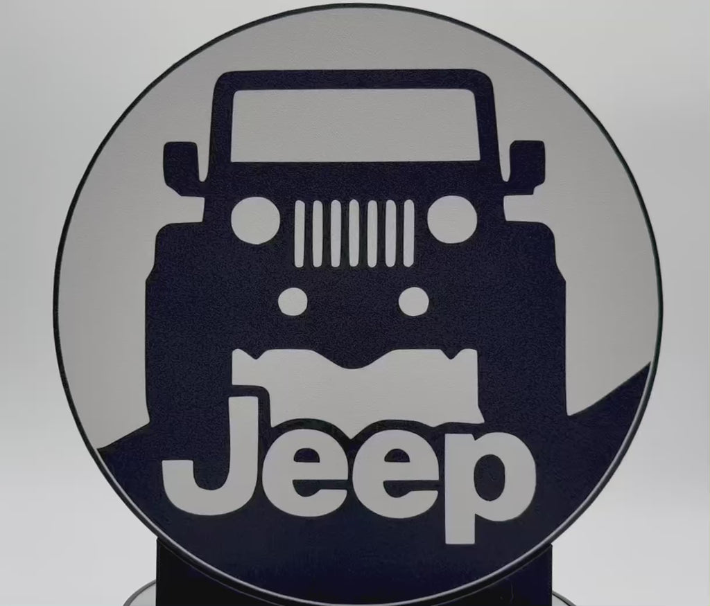 🚙 Light Up Your Passion: Custom Jeep LED Light Sign