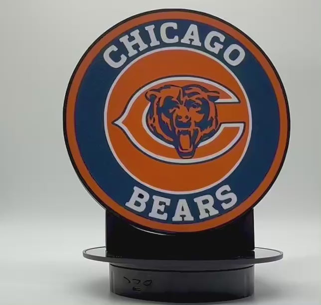 🐻 LIGHT UP THE MONSTERS OF THE MIDWAY: Custom Chicago Bears LED Sign