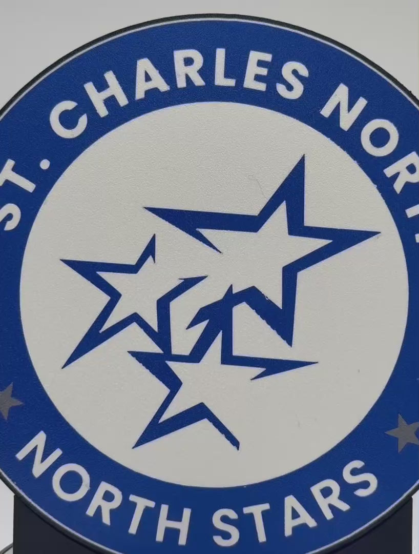 St. Charles North North Stars LED Sign
